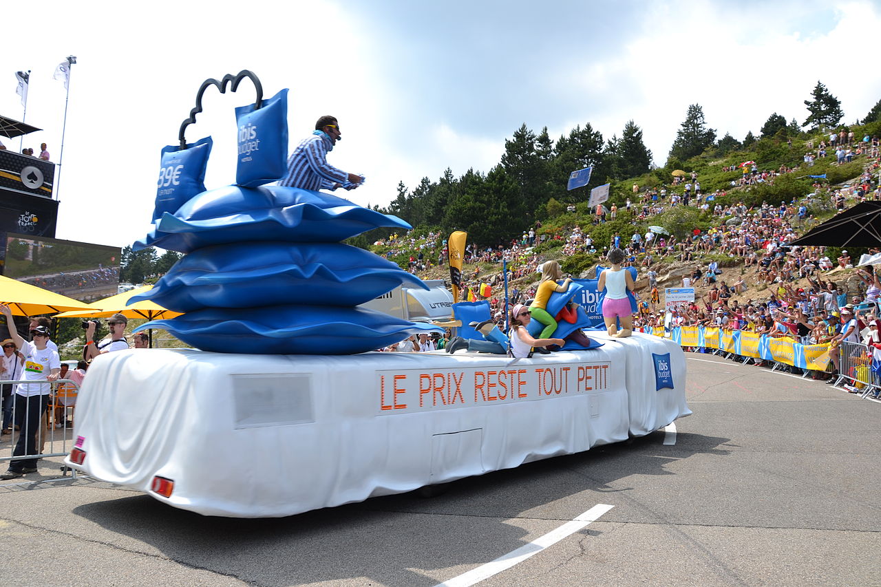  Caravane du Tour de France, 15ème étape, au Chalet Reynard, Mont Ventoux, photo Marianne Casamance