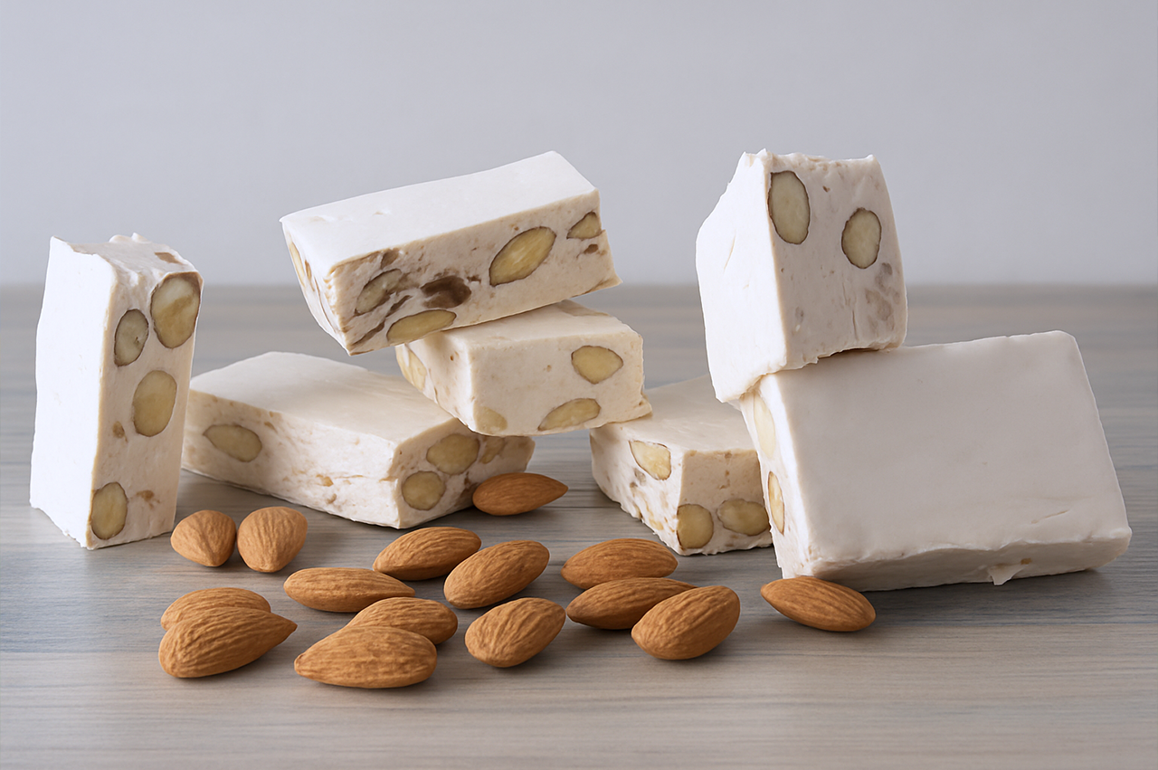nougat Nougat aux amandes et miel